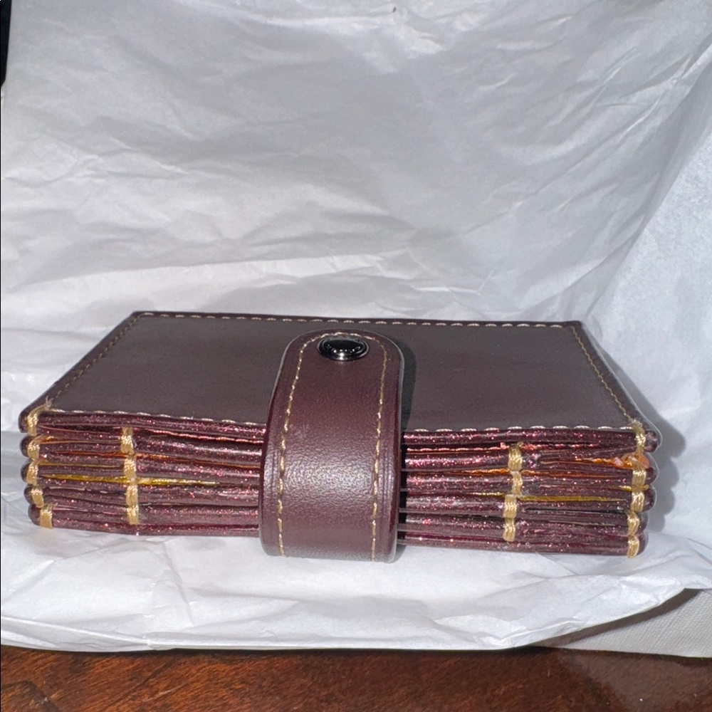 Coach New Accordion Card Case - Picture 4 of 9